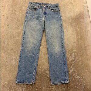 Vintage Levi’s 516 blue Jeans made in Canada